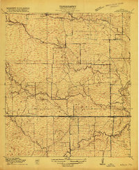Addicks 1915 topographic map thumbnail