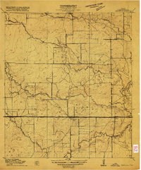 Addicks 1915 topographic map thumbnail