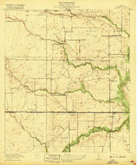 Addicks 1918 topographic map thumbnail