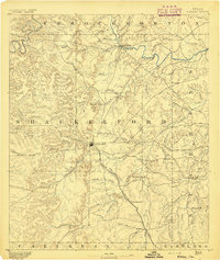 Albany 1892 topographic map thumbnail