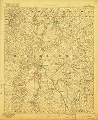 Albany 1893 topographic map thumbnail