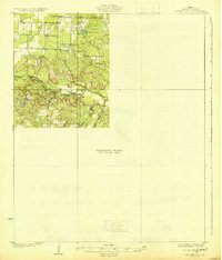 Archer City 1931 topographic map thumbnail
