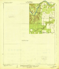 Aspermont 1931 topographic map thumbnail