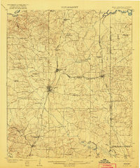 Atlanta 1910 topographic map thumbnail