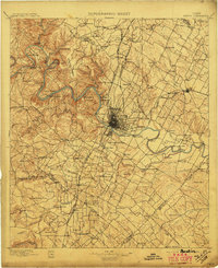 Austin 1897 topographic map thumbnail