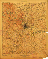 Austin 1910 topographic map thumbnail