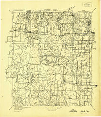 Baird 1932 topographic map preview