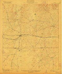 Barnhart 1922 topographic map thumbnail