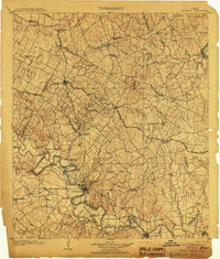 Bastrop 1904 topographic map thumbnail