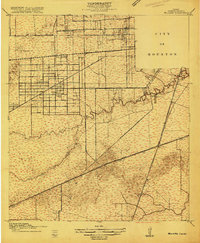 Bellaire 1915 topographic map preview