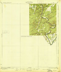 Bend 1931 topographic map thumbnail