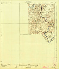 Bend 1931 topographic map thumbnail