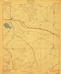Big Lake 1922 topographic map thumbnail