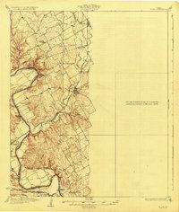 Blum 1927 topographic map preview