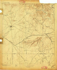 Brackett 1896 topographic map thumbnail