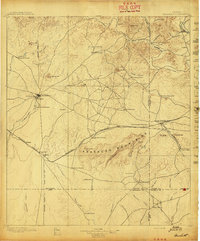 Brackett topographic map thumbnail