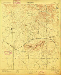 Brackett 1897 topographic map thumbnail