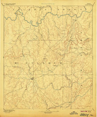 Brady 1894 topographic map thumbnail