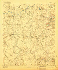 Breckenridge 1890 topographic map thumbnail