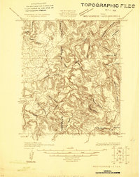 Breckenridge 1-d topographic map thumbnail