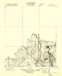 Bronte 1921 topographic map thumbnail