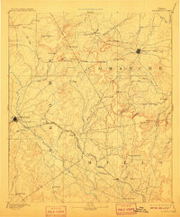 Brownwood 1894 topographic map thumbnail