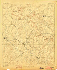 Brownwood 1894 topographic map thumbnail