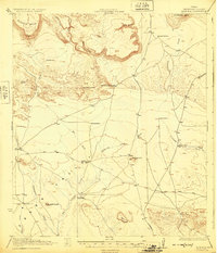 Buck Hill 1925 topographic map thumbnail