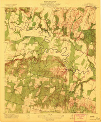 Buckholts topographic map thumbnail