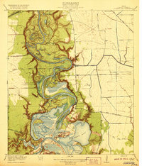Highlands 1920 topographic map preview