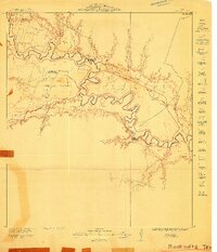 Buckholts 1910 topographic map thumbnail