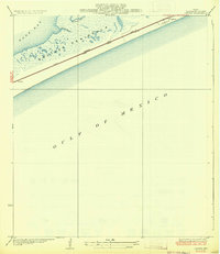 Caplen 1933 topographic map preview