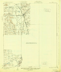Carrollton 1931 topographic map thumbnail