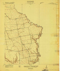 Cedar Bayou 1916 topographic map thumbnail