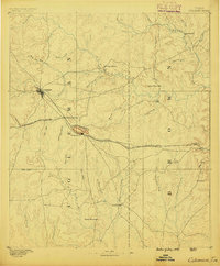 Coleman 1887 topographic map preview