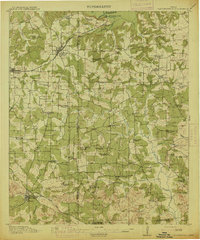 Daingerfield 1914 topographic map preview