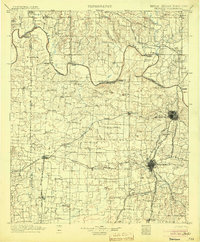 Denison 1901 topographic map thumbnail