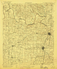 Denison 1901 topographic map thumbnail