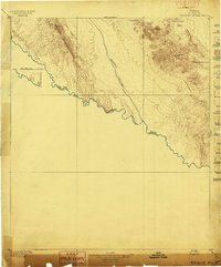 Eagle Mountain 1897 topographic map thumbnail