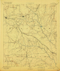 Eastland 1894 topographic map thumbnail