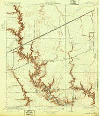 Fauna 1932 topographic map preview