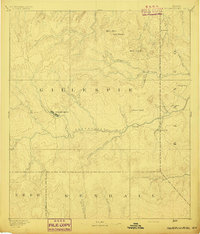 Fredericksburg 1894 topographic map thumbnail