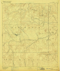 Fredericksburg 1894 topographic map thumbnail