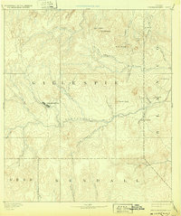 Fredericksburg 1894 topographic map thumbnail