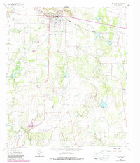 Santa Anna 1962 topographic map thumbnail