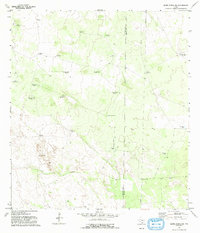 Santa Elena NW 1972 topographic map preview