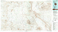 Santiago Mountains topographic map thumbnail