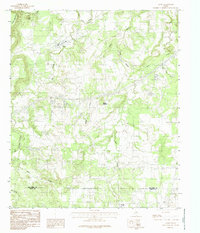 Santo 1984 topographic map thumbnail
