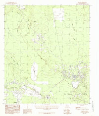Saratoga 1984 topographic map thumbnail