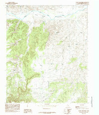 Schott Mountain 1985 topographic map thumbnail